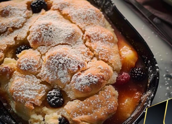 Easiest Cobbler prepared at home with simple ingredients and clear steps.