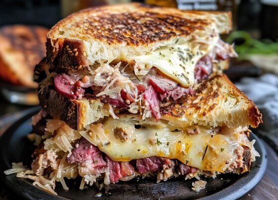 Classic Reuben Sandwich prepared at home with simple ingredients and clear steps.