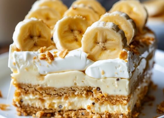 No Bake Banana Pudding Cheesecake prepared at home with simple ingredients and clear steps.