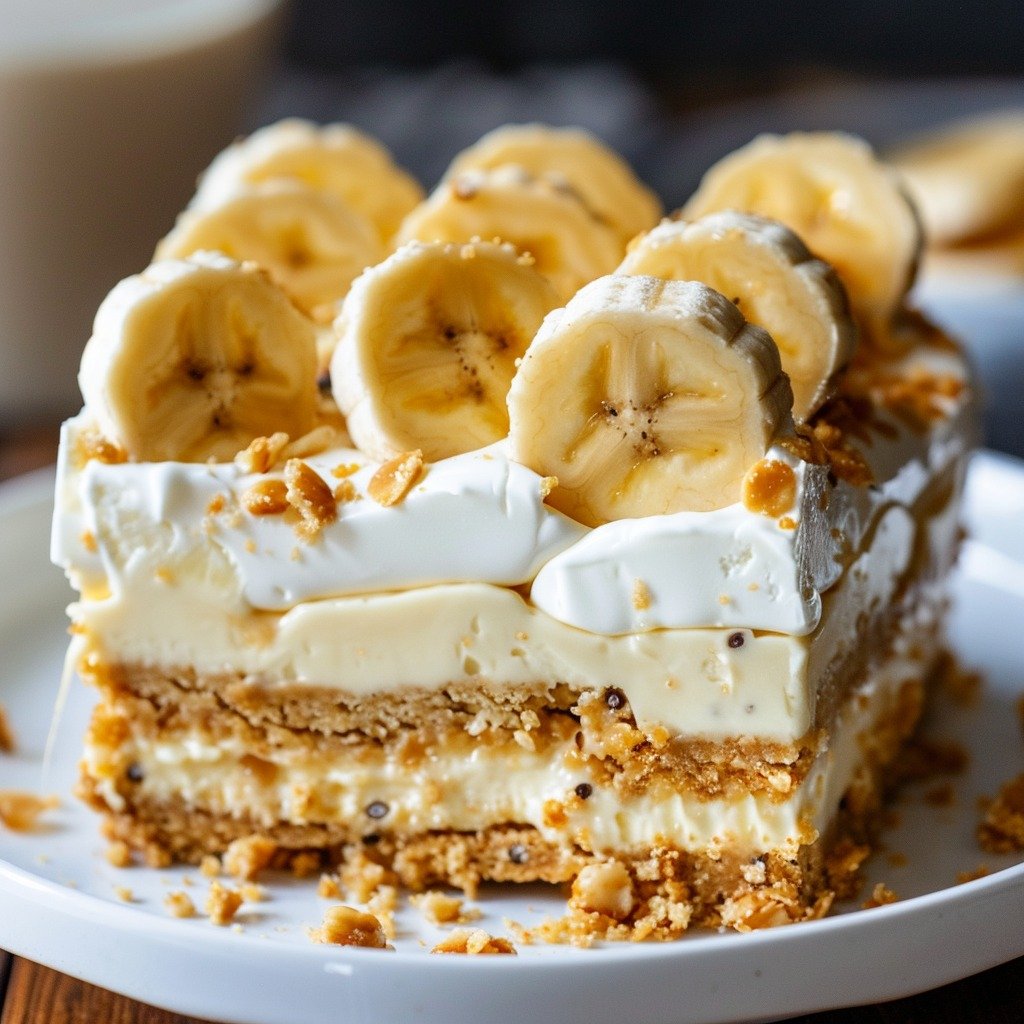 No Bake Banana Pudding Cheesecake