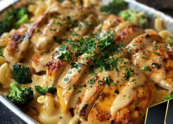 Cajun Chicken And Broccoli Alfredo prepared at home with simple ingredients and clear steps.
