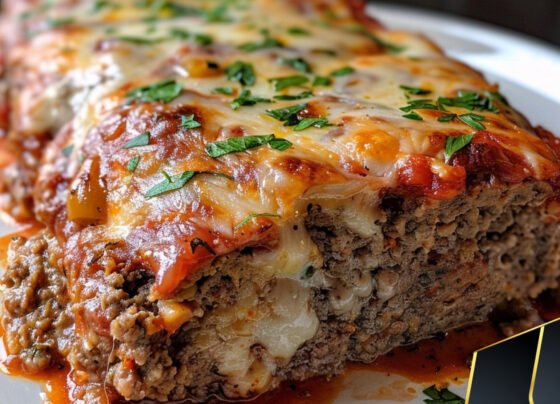 EASY MADE ITALIAN MEATLOAF prepared at home with simple ingredients and clear steps.