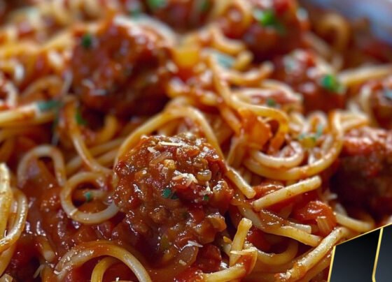 Instant Pot Spaghetti and Meatballs prepared at home with simple ingredients and clear steps.