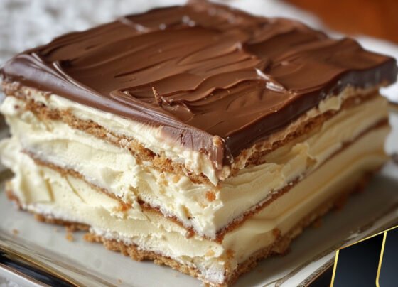 No bake Chocolate Eclair Cake prepared at home with simple ingredients and clear steps.