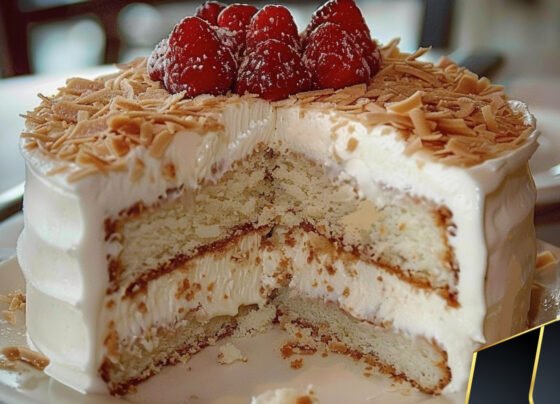CAKE MIX ITALIAN CREAM CAKE prepared at home with simple ingredients and clear steps.