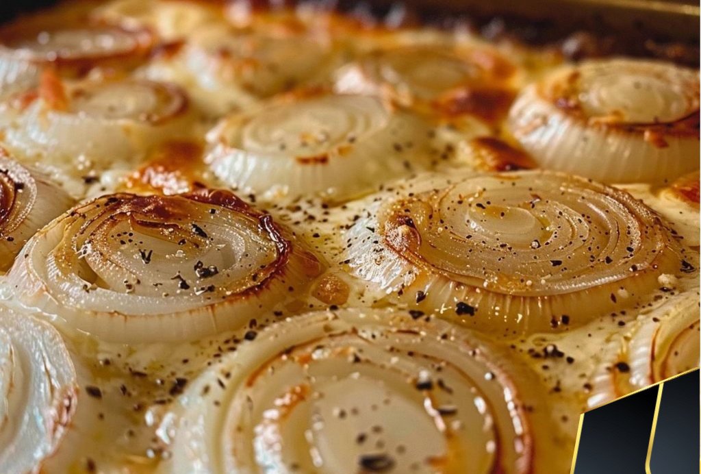 Roasted Parmesan Creamed Onions