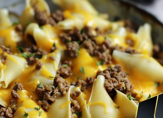 Philly Cheesesteak Stuffed Shells And Cheese prepared at home with simple ingredients and clear steps.