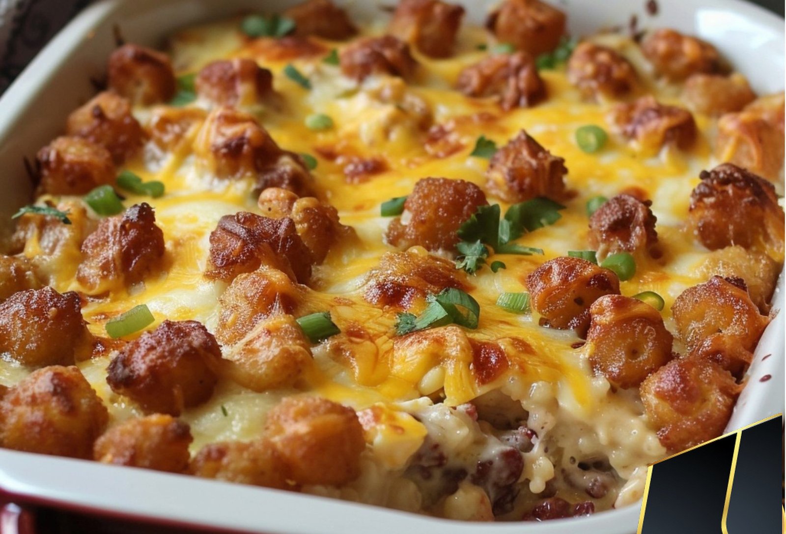 Tater Tot Casserole Breakfast