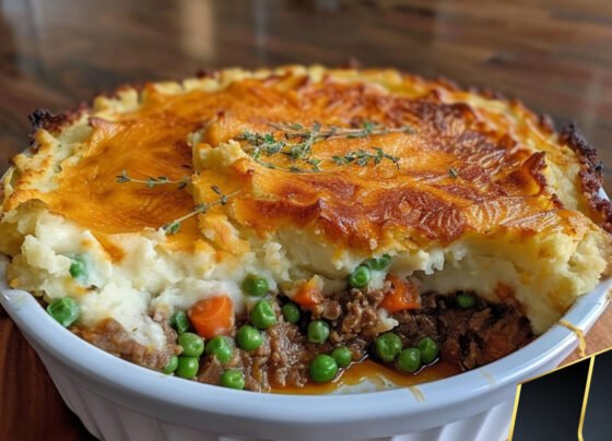 Shepherd’s Pie prepared at home with simple ingredients and clear steps.