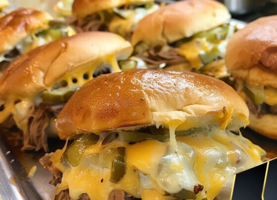 Easy Philly Cheesesteak Sliders prepared at home with simple ingredients and clear steps.