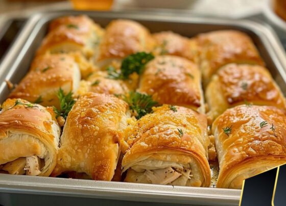 Crescent and Chicken Roll-ups prepared at home with simple ingredients and clear steps.