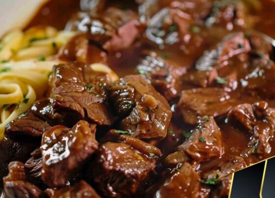 Slow Cooker Beef Tips prepared at home with simple ingredients and clear steps.