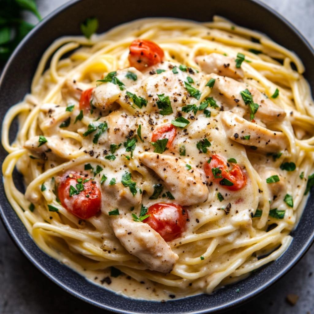 Creamy Italian Chicken Pasta