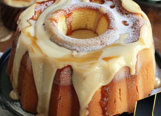 Salted Caramel Kentucky Butter Cake prepared at home with simple ingredients and clear steps.