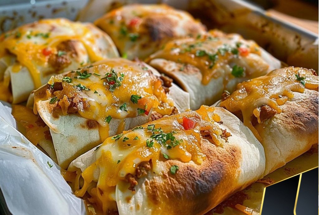 Loaded Cheesy Pocket Tacos