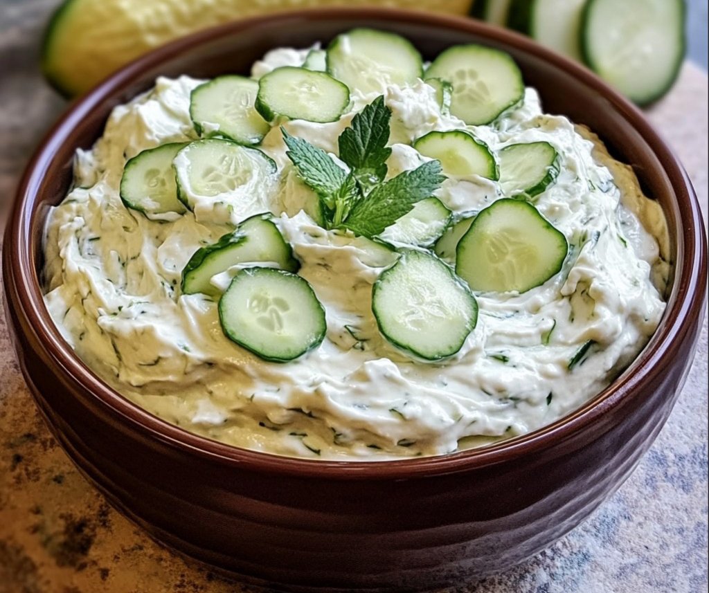 Cucumber Cream Cheese Spread