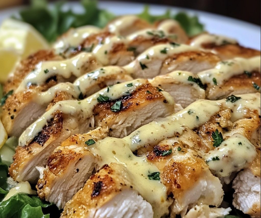 Melt In Your Mouth Caesar Chicken