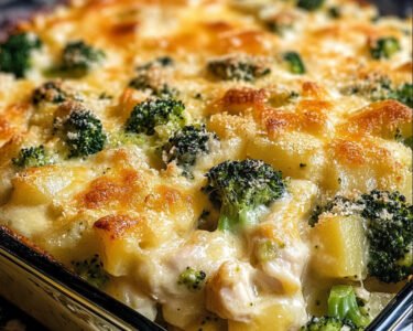 Chicken Potato Broccoli Casserole prepared at home with simple ingredients and clear steps.