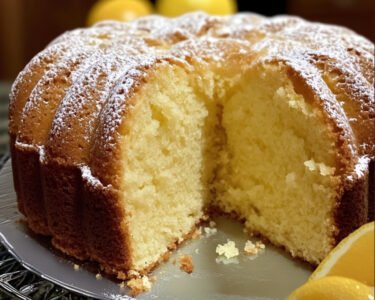 Italian Lemon Pound Cake prepared at home with simple ingredients and clear steps.