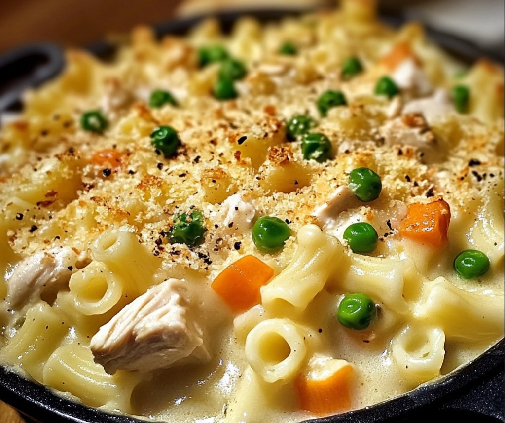 Chicken Pot Pie Pasta