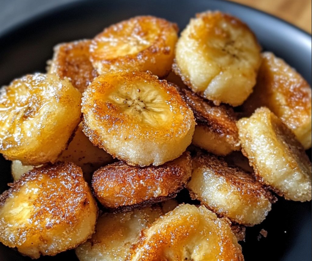 Easy Fried Banana Bites