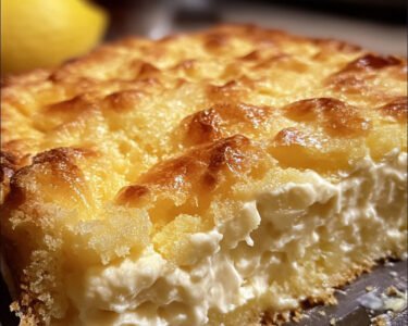 4 Ingredients Lemon Cream Cheese Dump Cake prepared at home with simple ingredients and clear steps.