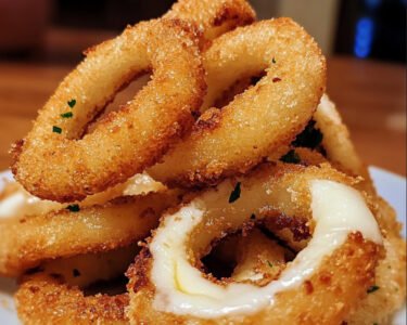 Mozzarella Stick Onion Rings prepared at home with simple ingredients and clear steps.