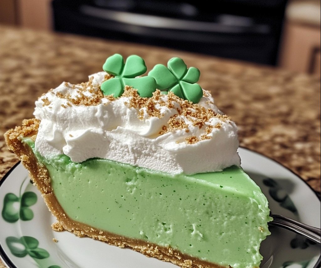Shamrock Shake Pie