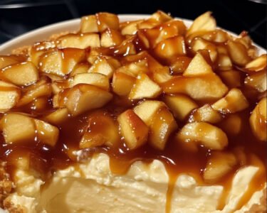 Baked Caramel Apple Cheesecake Dip prepared at home with simple ingredients and clear steps.