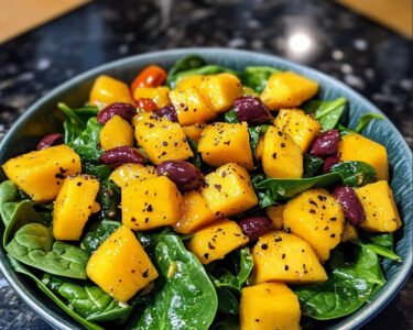 Mango Spinach Salad prepared at home with simple ingredients and clear steps.