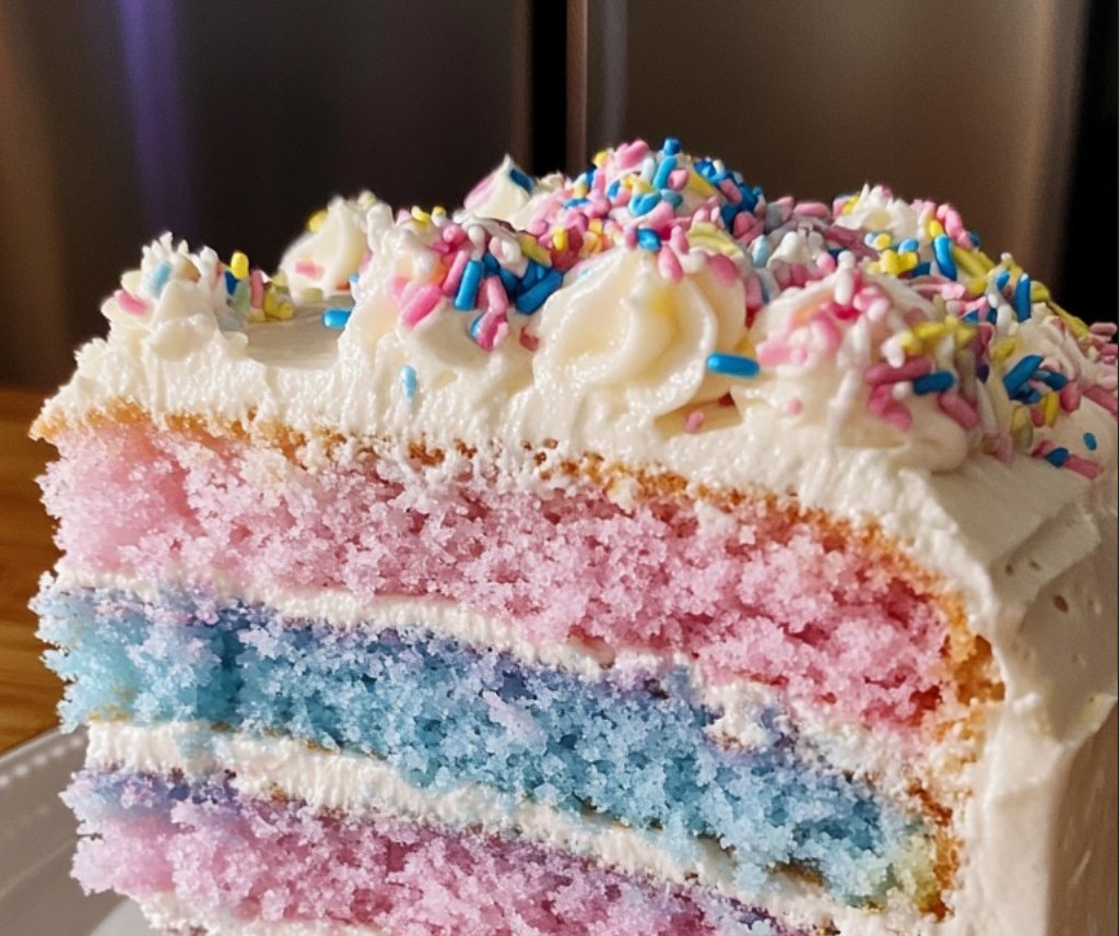 Cotton Candy Cake