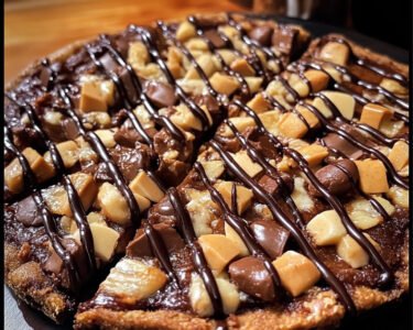 Peanut Butter Brownie Pizza prepared at home with simple ingredients and clear steps.