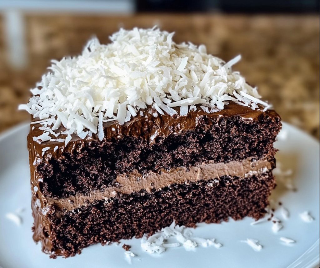 Chocolate Coconut Cake