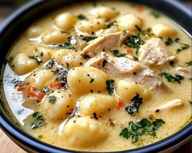 Chicken Gnocchi Soup prepared at home with simple ingredients and clear steps.