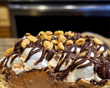Peanut Butter Chocolate Instant Pudding Pie (No Bake) prepared at home with simple ingredients and clear steps.