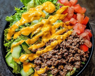Cheeseburger Salad prepared at home with simple ingredients and clear steps.