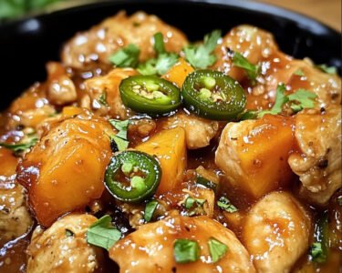 Jalapeno Peach Chicken prepared at home with simple ingredients and clear steps.