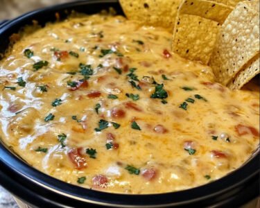 Crock Pot Queso Dip prepared at home with simple ingredients and clear steps.