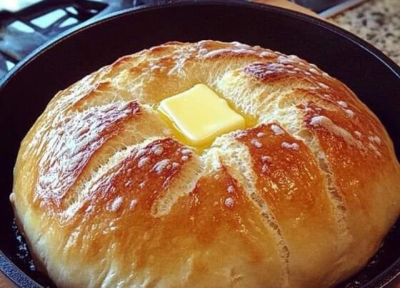No-Oven Stovetop Bread prepared at home with simple ingredients and clear steps.