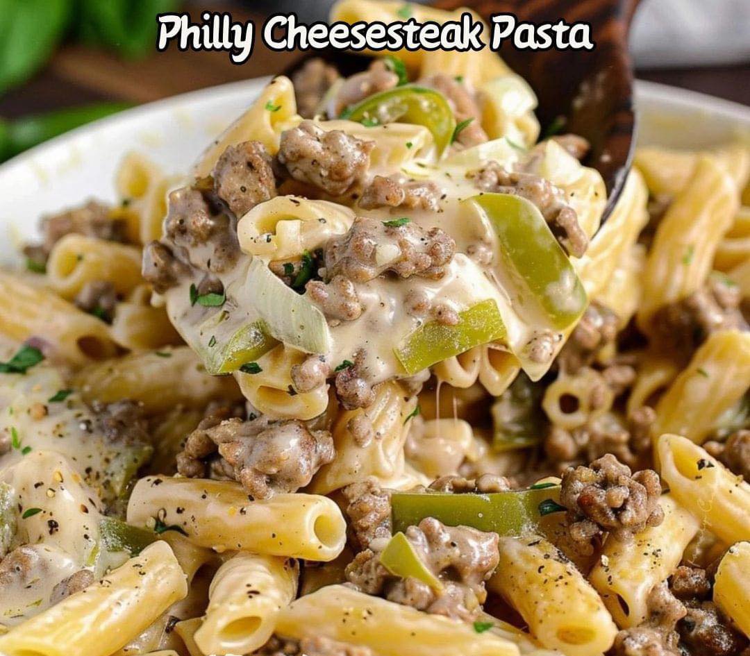 Philly Cheesesteak Pasta