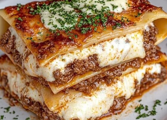 Creamy Ricotta Beef Stuffed Shells Pasta prepared at home with simple ingredients and clear steps.