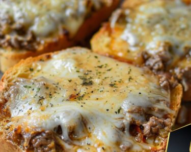 Steak and Cheese Garlic Toast prepared at home with simple ingredients and clear steps.