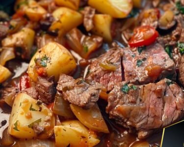 Ranchero Steak with Potatoes prepared at home with simple ingredients and clear steps.