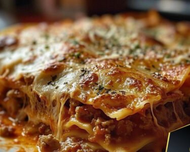 Homemade Lasagna prepared at home with simple ingredients and clear steps.