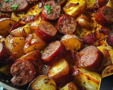Oven Roasted Smoked Sausage and Potatoes prepared at home with simple ingredients and clear steps.