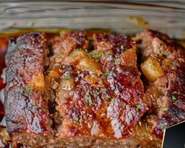 Skinny Meatloaf prepared at home with simple ingredients and clear steps.