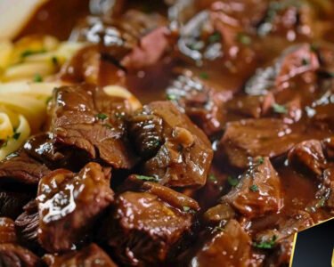 Slow Cooker Beef Tips prepared at home with simple ingredients and clear steps.