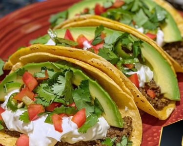 AVOCADO TACOS prepared at home with simple ingredients and clear steps.