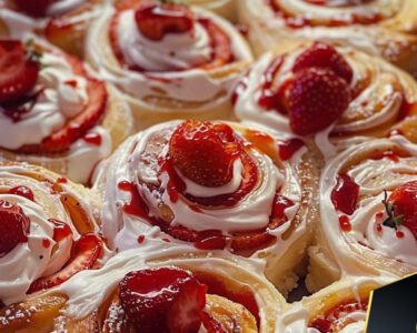 Strawberry Cream Cheese Rolls prepared at home with simple ingredients and clear steps.