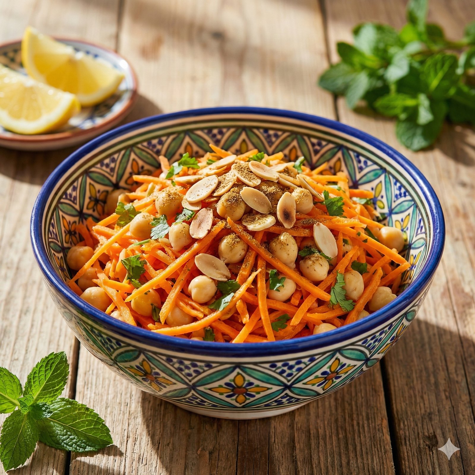 #0023 Moroccan Spiced Chickpea & Carrot Salad